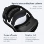 HTC Vive Focus Vision: Auriculares VR para PC y Realidad Mixta + Controladores, Negro, Compatible con el Modo DisplayPort,