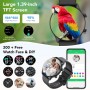 Reloj Inteligente Mujer, 1.39"Display Smartwatch con Llamadas, Smart Watch Monitor de Sueño/SpO2, Podómetro, 120+ Modos