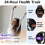 Reloj Inteligente Mujer, 1.39"Display Smartwatch con Llamadas, Smart Watch Monitor de Sueño/SpO2, Podómetro, 120+ Modos