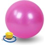 Pelota Yoga 45 cm. Pelota de Pilates Antideslizante. Pelota de Entrenamiento, Fitness, Equilibrio, Deporte. Pelota de PVC para