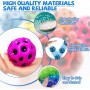MQVXT Astro Jump Ball,8 Piezas Moon Ball,Space Ball,7 cm Bouncing Ball Toy,Fácil de Agarrary Atrapasueños,para Juegos de