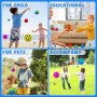 MQVXT Astro Jump Ball,8 Piezas Moon Ball,Space Ball,7 cm Bouncing Ball Toy,Fácil de Agarrary Atrapasueños,para Juegos de