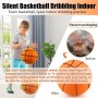 Silent Basketball, Pelota Baloncesto silenciosa,Baloncesto silencioso para Interiores,Pelota silenciosa Basket,Silent
