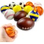 Pelota Espuma, 12 Piezas Pelota Antiestres Niños, Stress Ball, Pelotas Antiestres Adultos, Pelota Goma Espuma Adecuado para