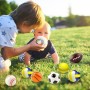 Pelota Espuma, 12 Piezas Pelota Antiestres Niños, Stress Ball, Pelotas Antiestres Adultos, Pelota Goma Espuma Adecuado para