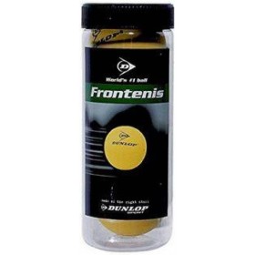 Dunlop Frontenis - Pelotas de Bote, Color Amarillo