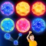Yeelan Pelota para Saltar con Cuerda, 6 cm, Pelota antiestrés, Pelota Lunar, Pelota de Goma, Pelota para Saltar, para niños,