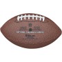 Wilson NFL Mini Micro Balón de fútbol Americano, Cuero Compuesto, Tamaño Micro, Marrón