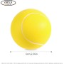 JSMTKJ Pelotas de Tenis de Espuma - 12 Piezas Deportivas de Esponja y Rebote Suave para Niños y Adultos