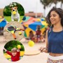 JSMTKJ Pelotas de Tenis de Espuma - 12 Piezas Deportivas de Esponja y Rebote Suave para Niños y Adultos