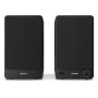 Sharp CP-SS30(BK) Pareja Altavoces estantería Activos 2vías, 60W RMS (2x30W) Carcasa Madera, Bluetooth v5.0, USB, óptica,