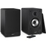 Sharp CP-SS30(BK) Pareja Altavoces estantería Activos 2vías, 60W RMS (2x30W) Carcasa Madera, Bluetooth v5.0, USB, óptica,