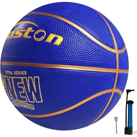 Senston Balon Baloncesto Tamaño 7 Interior/Exterior Balon de Baloncesto Adulto/Principiante
