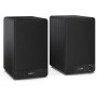 Sharp CP-SS30(BK) Pareja Altavoces estantería Activos 2vías, 60W RMS (2x30W) Carcasa Madera, Bluetooth v5.0, USB, óptica,