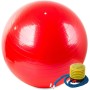 GADIRIA Pelota de Pilates de 65 cm con Bomba de Inflado - Fitball para Yoga, Gimnasia, Pilates, Fitness, Ejercicio en Casa,