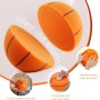 ZoneYan Balon Baloncesto Silencioso, Pelota de Espuma de Alta Densidad Sin Revestimiento, Silent Basketball Indoor, Pelota