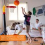 ZoneYan Balon Baloncesto Silencioso, Pelota de Espuma de Alta Densidad Sin Revestimiento, Silent Basketball Indoor, Pelota