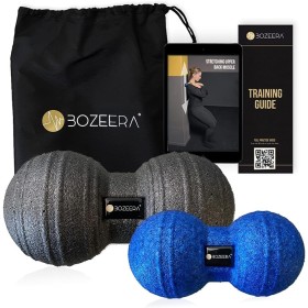 [PELOTA DOBLE DE LIBERACIÒN MYOFASCIAL 12CM & 8CM] Bolas de Masaje - Massage Ball Set - Pelota Liberacion Myofascial - Pelota