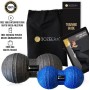 [PELOTA DOBLE DE LIBERACIÒN MYOFASCIAL 12CM & 8CM] Bolas de Masaje - Massage Ball Set - Pelota Liberacion Myofascial - Pelota