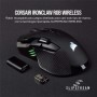 Corsair IRONCLAW RGB inalámbrico Ratón para Juegos FPS/MOBA - 18.000 PPP - 10 Botones Programables - Diseñado para Manos Grandes