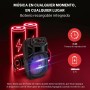 Pyle Sistema de Altavoces, PA, 300W, Bluetooth, portatil, Recargable, Exteriores, subwoofer de 8”, Tweeter de 1”, función de