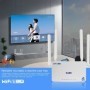 Enrutador WiFi KuWFi 4G LTE 300Mbps de alta velocidad 2,4G con ranura 
