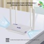 Enrutador WiFi KuWFi 4G LTE 300Mbps de alta velocidad 2,4G con ranura 