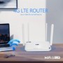 Enrutador WiFi KuWFi 4G LTE 300Mbps de alta velocidad 2,4G con ranura 