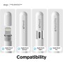 elago [Paquete 2 Puntas de Lápiz de Metal de Repuesto Compatibles con Apple Pencil Pro, Apple Pencil 2&1 Generación, Apple