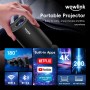 [Apps integradas & 2025 Upgraded] Mini Proyector con WiFi 6 Bluetooth 5.4 Support 4K 1080P Auto Keystone 180° Rotable Proyector