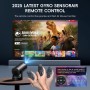 [Apps integradas & 2025 Upgraded] Mini Proyector con WiFi 6 Bluetooth 5.4 Support 4K 1080P Auto Keystone 180° Rotable Proyector