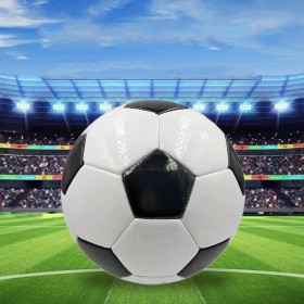SUQ Talla Tradicional 5 Cuero de la Fútbol, para Entrenamiento de Niños Adultos Competencias de Práctica, Entretenimiento,