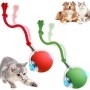 HOIDOKLY Pelota interactiva para gatos, 2025, juguete para mascotas, juguete para perros con carga USB, tres modos de trabajo,