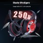 Tatybo Cascos Gaming, Auriculares Gaming con Graves Envolventes 3D, Micrófono Reducción De Ruido Y Almohadillas De Proteína,