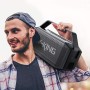 W-KING 100W MAX 60W RMS Altavoz Bluetooth Potente, Bajo Profundo, 40h de Reproducción, Portátil Exterior Impermeable Speaker