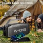 W-KING 100W MAX 60W RMS Altavoz Bluetooth Potente, Bajo Profundo, 40h de Reproducción, Portátil Exterior Impermeable Speaker