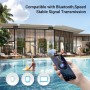 Altavoz Herdio Bluetooth para interiores y exteriores de 4 pulgadas Altavoz impermeables de patio montado en la pared, Color