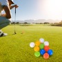Xiaomoyu 28 Piezas Pelotas de Práctica de Golf, Pelotas de Golf de Práctica Hueca con Flujo de Aire, Pelotas de Plástico 40 mm