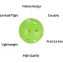 Xiaomoyu 28 Piezas Pelotas de Práctica de Golf, Pelotas de Golf de Práctica Hueca con Flujo de Aire, Pelotas de Plástico 40 mm