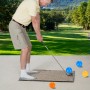 Xiaomoyu 28 Piezas Pelotas de Práctica de Golf, Pelotas de Golf de Práctica Hueca con Flujo de Aire, Pelotas de Plástico 40 mm