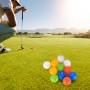 Xiaomoyu 28 Piezas Pelotas de Práctica de Golf, Pelotas de Golf de Práctica Hueca con Flujo de Aire, Pelotas de Plástico 40 mm