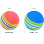 Xiaomoyu Bolas de Golf, Pelotas de Golf de Práctica, Pelotas Golf de Esponja Espuma, Parque de Bolas Colores para Niños,