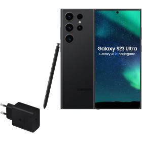 Samsung Galaxy S23 Ultra, 1TB + Cargador de 45W - Smartphone Android con IA, Teléfono Móvil Desbloqueado, Color Negro (Versión
