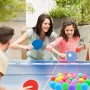 Regerly Pelotas De Ping Pong, Tenis De Mesa Tenis De Mesa con Emojis Reutilizable Ping Pong para Adultos y Niños Juegos