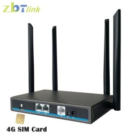 Zbtlink-enrutador WiFi 4G de alta velocidad, tarjeta SIM, módem interi