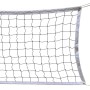 SIVENKE Red de Voleibol de Playa Red de Vóle de Deporte al Aire Libre Volleyball Net 9,5m x 1m - Sin Marco