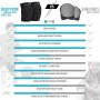 Bodyprox - Rodilleras de voleibol para jóvenes (1 par, unisex)
