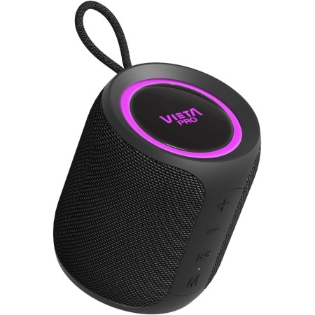 Vieta Pro Altavoz Portátil Bluetooth Potente 20W, Radio FM, Resistente al Agua, 12H Batería, Micrófono, Estéreo, USB-C, TWS,