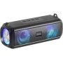 ALTAVOZ BLUETOOTH PORTABLE MARS GAMING MSB-XT NEGRO AUX/MicroSD/USB/FM 20W POTENCIA RGB FLOW BATERIA 2000mA