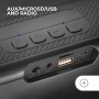 ALTAVOZ BLUETOOTH PORTABLE MARS GAMING MSB-XT NEGRO AUX/MicroSD/USB/FM 20W POTENCIA RGB FLOW BATERIA 2000mA